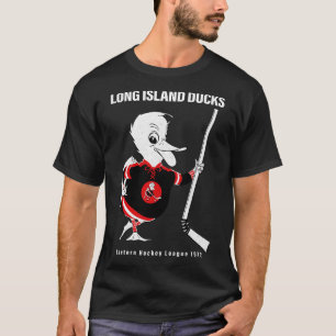 Camiseta Patos de Long Island extintos EHL Hockey 1972