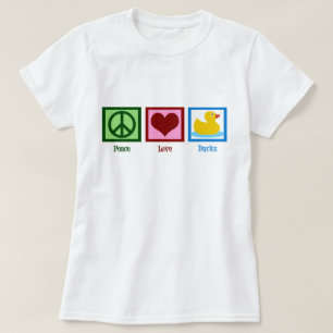 Camiseta Patos do amor da paz