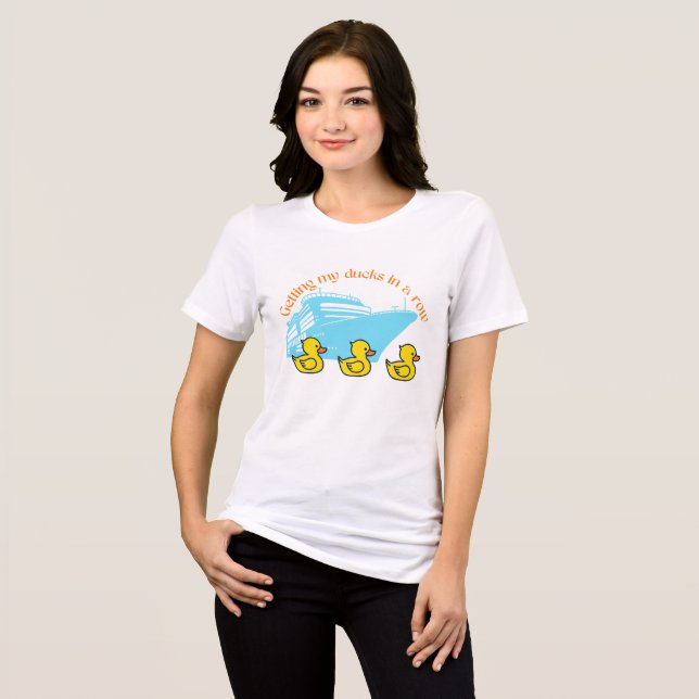 Camiseta Patos em Fila (Frente Completa)