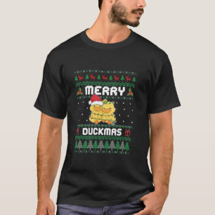Camiseta Patos Engraçados De Feliz De Natal Longa Venda