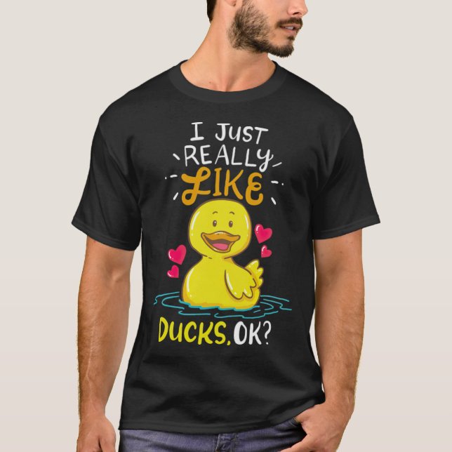Camiseta Patos, labrador negro (Frente)