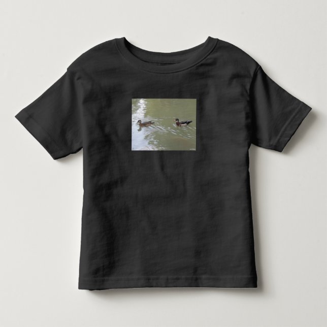Camiseta Patos Nadando (Frente)