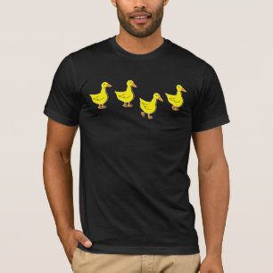 Camiseta Patos Não Em Fila