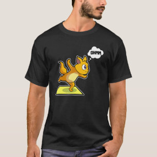 Camiseta Patos Preguiça Poses de Yoga Esportes Ginástica Oh