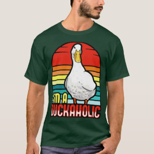 Camiseta Patos Sou Um Duckaholic