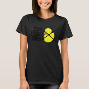 Camiseta Patos Zero Dado Bath Toy Ducker Pato de Borracha