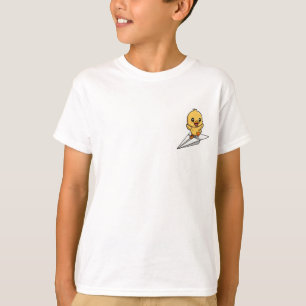 Camiseta Patozinho de Avião de Papel Aventureiro para Crian