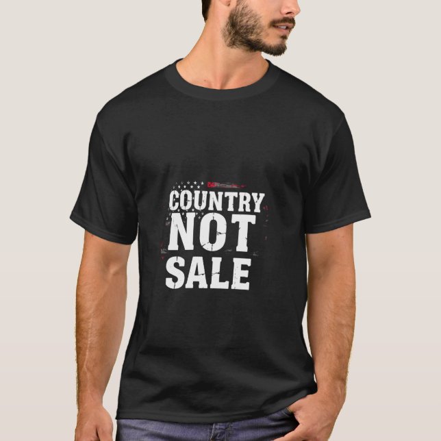 Camiseta PATRIA ANGUSTIADA Não à venda (Frente)