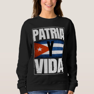 Camiseta Pátria Cuba E Vida Movimento Liberdade Bandeira Cu