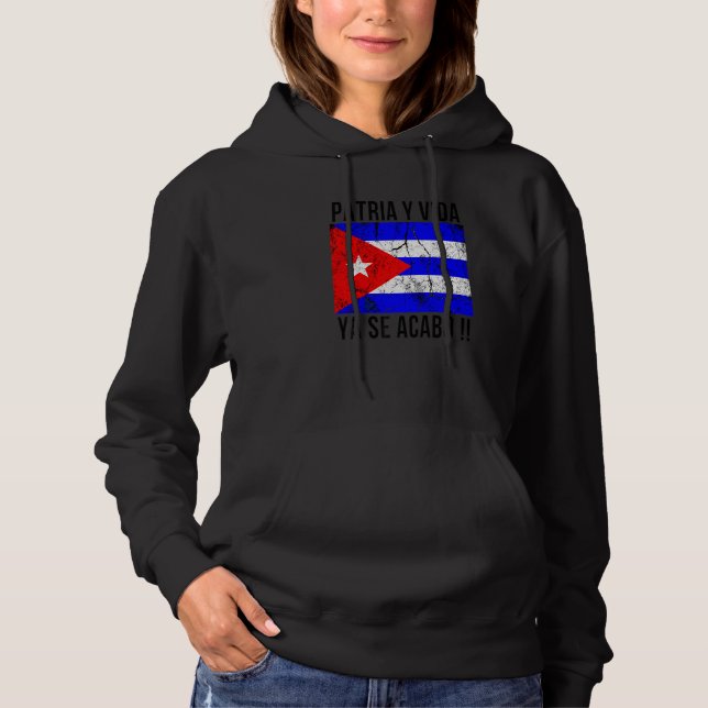 Camiseta Pátria E Vida Cuba (Frente)
