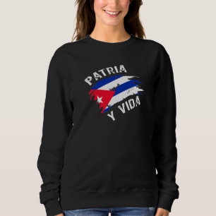 Camiseta Pátria Y Vida Liberdade E Democracia Para Cubanos