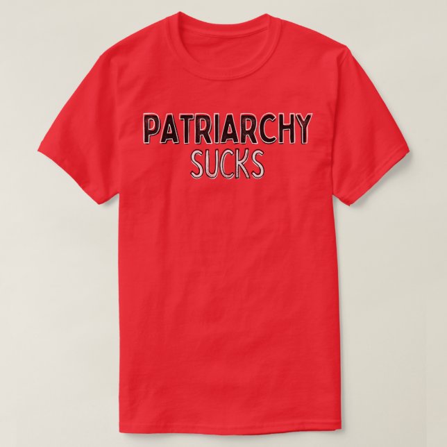 Camiseta Patriarcado Sucks (Frente do Design)