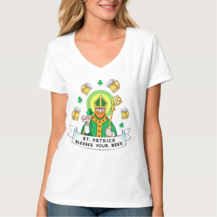 Camiseta Patrick abençoa sua cerveja