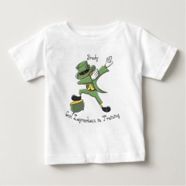 Camiseta Patrick Dabbing Leprechaun Kids Name