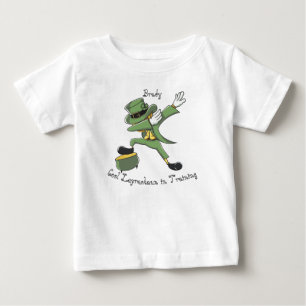 Camiseta Patrick Dabbing Leprechaun Kids Name