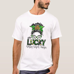 Camiseta Patrick Day Te Rua Professora Do Ensino Primário 