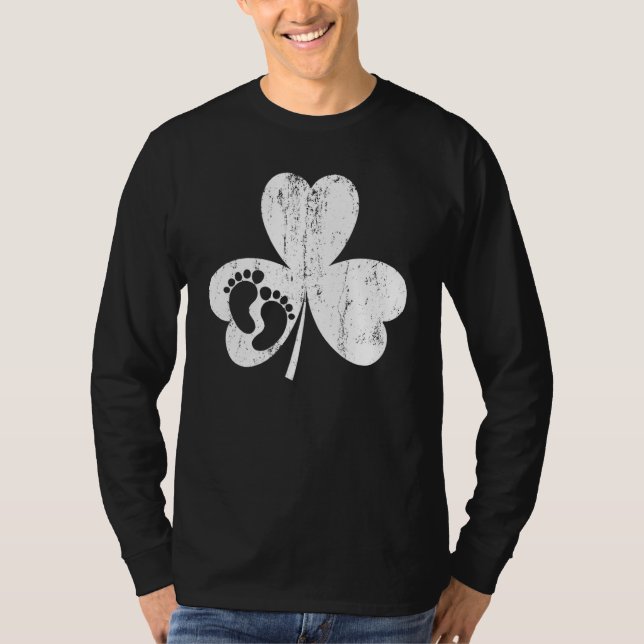 Camiseta Patrick Labor And Delivery Nurse St. Patrick's Day (Frente)