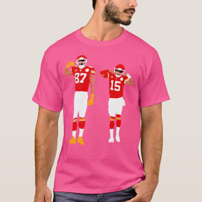 Camiseta Patrick Mahome E Travis Kelce (Frente)