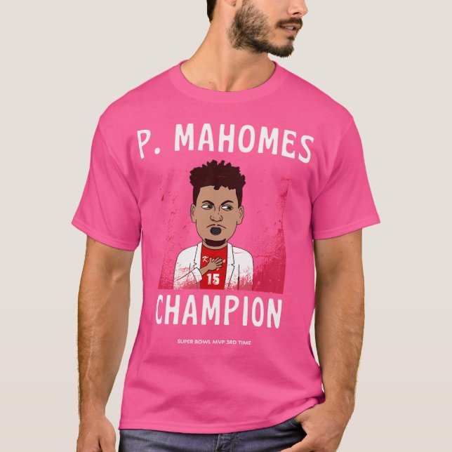Camiseta Patrick Mahomes 3Rd Mvp Kc Chefes (Frente)