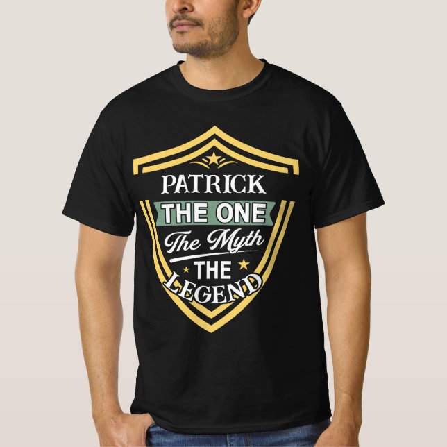 Camiseta Patrick O Único O Mito A Lenda (Frente)