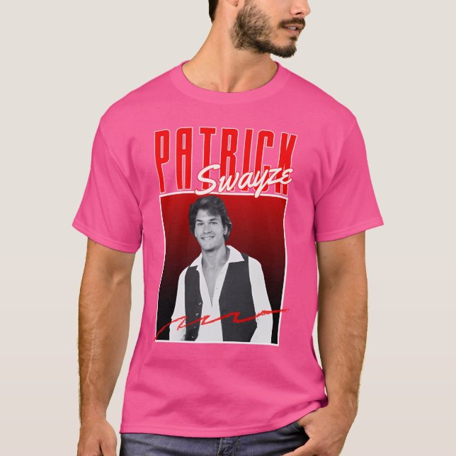 Camiseta Patrick SwayzeOriginal Retro (Frente)