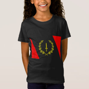 Camiseta Patrimônio Africano Americano Bandeira da História