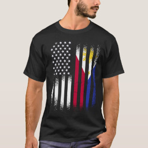 Camiseta Patrimônio Americano Filipino Mês Filipinas Patri