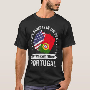 Camiseta Patrimônio Americano Portugal Bandeira Português A