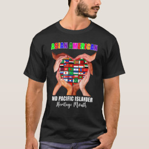 Camiseta Patrimônio Asiático Americano E Da Região Do Pacíf