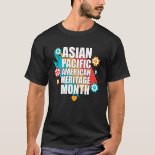 Camiseta Patrimônio Asiático Americano E Da Região Do Pacíf