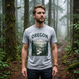 Camiseta Patrimônio Cênico de Oregon