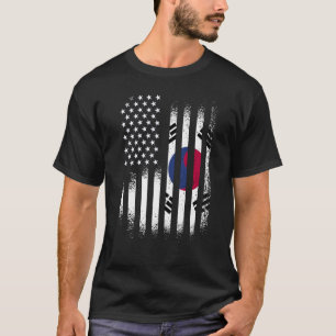 Camiseta Patrimônio Coreano Americano Mês Patriot Grown