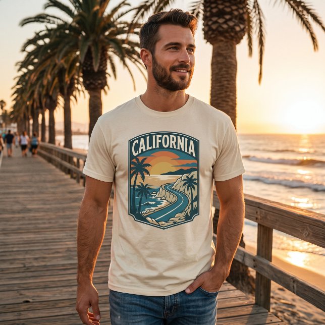 Camiseta Patrimônio Costeiro da Califórnia (Criador carregado)