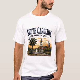 Camiseta Patrimônio Costeiro da Carolina do Sul