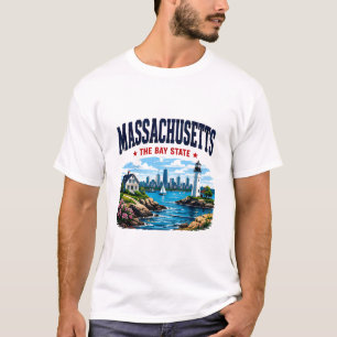 Camiseta Patrimônio Costeiro de Massachusetts