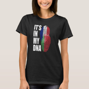 Camiseta Patrimônio Da Bandeira Do ADN Do Mistério Bielo-Fr