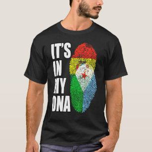 Camiseta Patrimônio Da Bandeira Do DNA Mix Da Bolívia E Do 