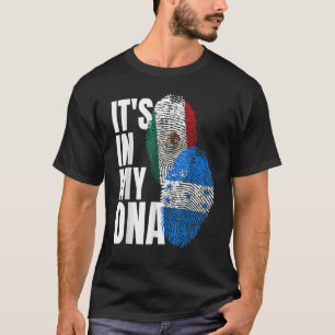 Camiseta Patrimônio da Bandeira do Mistério de DNA mexicano