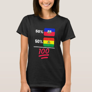 Camiseta Patrimônio da Bandeira do Mix Haitiano Plus
