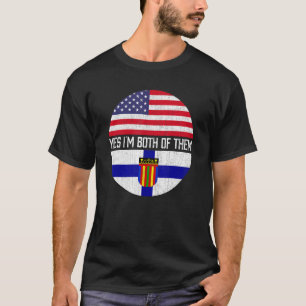 Camiseta Patrimônio Da Família Metade Da América Do Norte