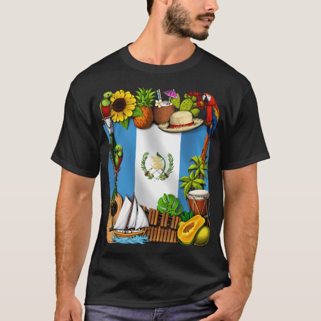 Camiseta Patrimônio da Guatemala (Frente)