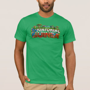 Camiseta Patrimônio da Guiné Equatorial - Cultura e Florest