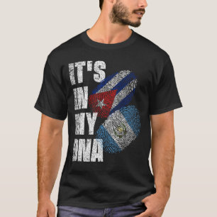 Camiseta Patrimônio Da Marca De DNA Mistura Da Guatemala E