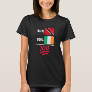 Camiseta Patrimônio de Bandeira Mista Irlandesa e Trinitári