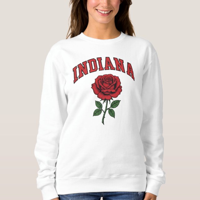 Camiseta Patrimônio de Indiana em Flor (Frente)