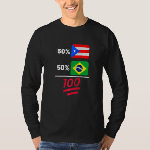 Camiseta Patrimônio do Brasil Mais Porto Rico Bandeira Mix