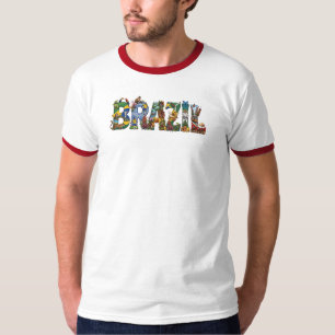Camiseta Patrimônio do Brasil, Samba, Floresta Tropical, Fu