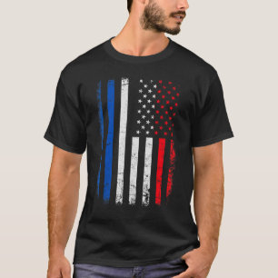 Camiseta Patrimônio do Orgulho Americano de Sinalizador Fra