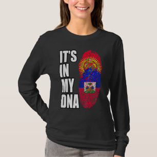 Camiseta Patrimônio Haitiano E Quirguistão Mix Dna Sinaliza