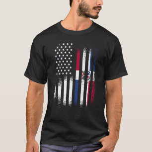 Camiseta Patrimônio Hispânico Americano da República Domini